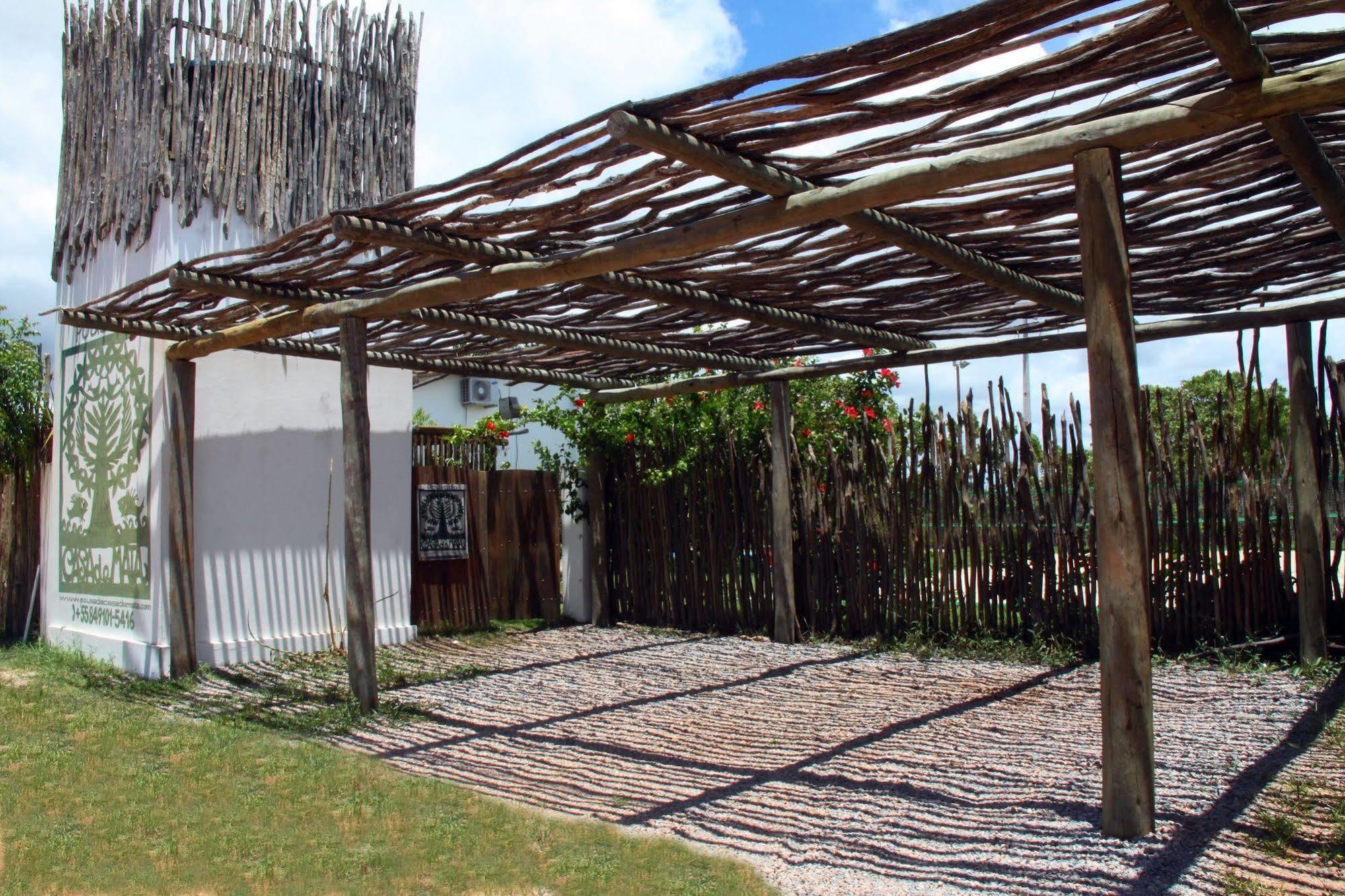 Pousada Casa Da Mata São Miguel do Gostoso Exteriör bild